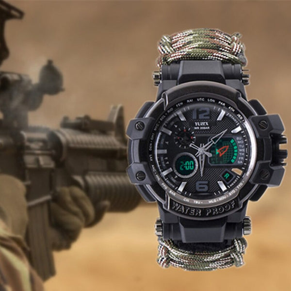 Warrior Tactical Military Survival Watch
